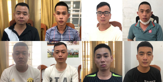Các đối tượng trong đường dây cho vay nặng lãi