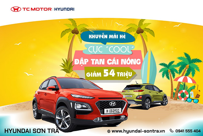 Hyundai Kona - dòng SUV dành riêng cho giới trẻ