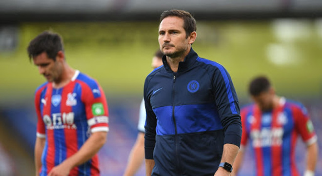 Frank Lampard có thể trở lại London để dẫn dắt Crystal Palace đối đầu đội bóng cũ Chelsea