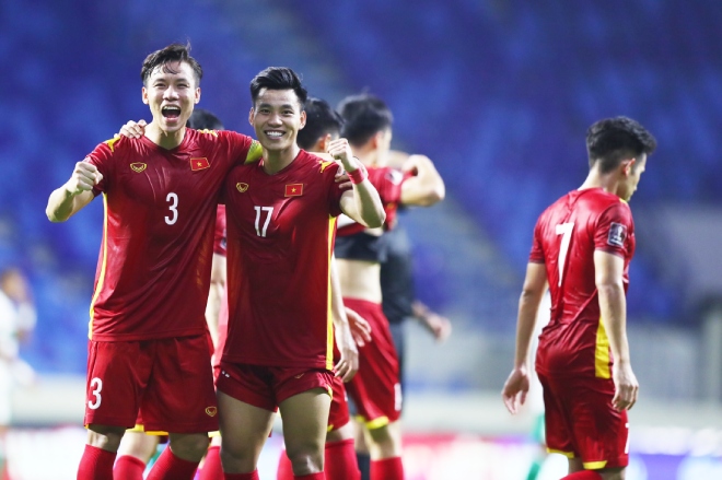 ĐT Việt Nam tràn đầy hưng phấn sau trận thắng Indonesia