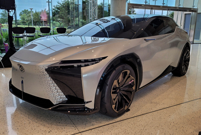 Cận cảnh mẫu xe SUV động cơ điện mới nhất của Lexus - 1
