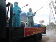 Tin tức trong ngày - Ảnh: Quân đội phun khử khuẩn 4 tuyến đường ở TP Thủ Đức
