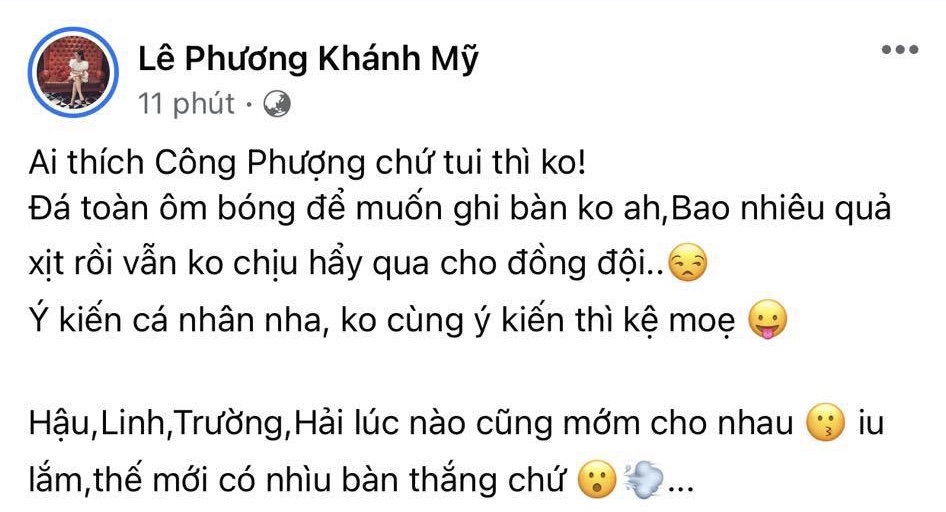 Mỹ nhân "Nhật ký Vàng Anh" nói Công Phượng "không có tính đồng đội" gây tranh cãi - 4