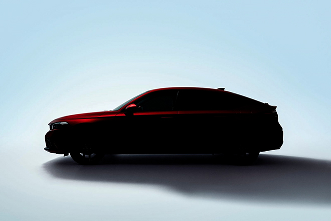 Civic bản Hatchback thế hệ mới được Honda nhá hình ảnh đầu tiên - 3