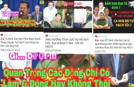 Đây là những thông tin sai sự thật về phát ngôn của đại tá Đinh Văn Nơi trên các kênh Youtube đã bị phát tán