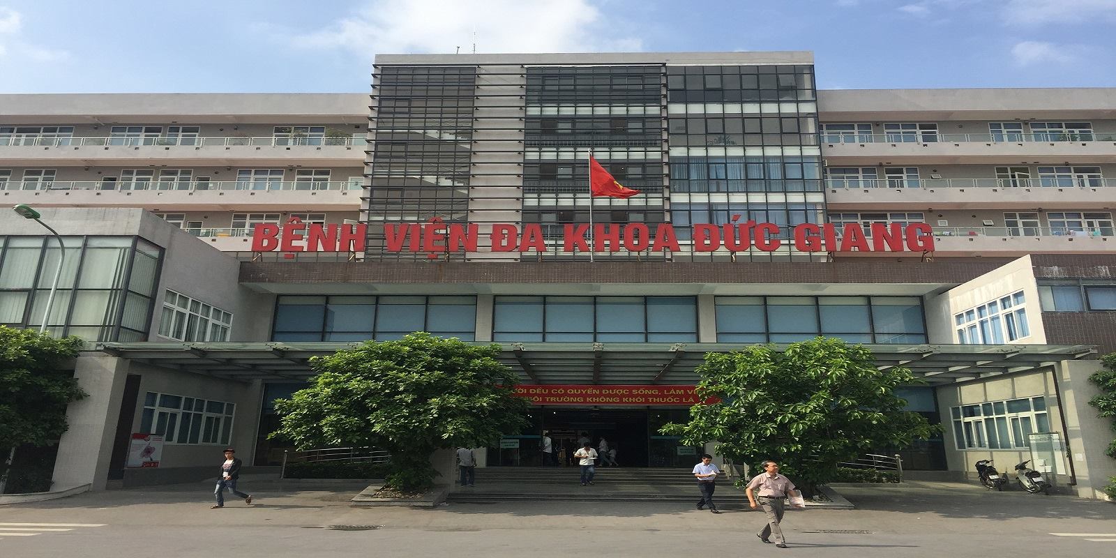 Một bảo vệ tại Bệnh viện Đa khoa Đức Giang dương tính với SARS-CoV-2