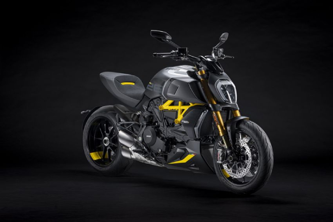 Siêu “quỷ” 2022 Ducati Diavel 1260 S lộ diện, mang màu đen xám mạnh mẽ - 4