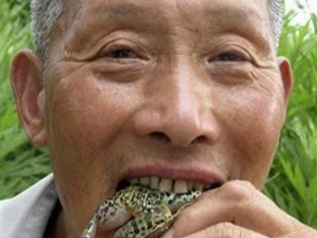 Phi thường - kỳ quặc - Nuốt 5 con ếch sống để "khỏe mạnh hơn", người đàn ông gặp họa