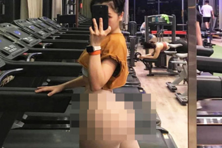 Hot girl dân tộc Mường gây hiểu nhầm vì chiếc quần gym màu nude