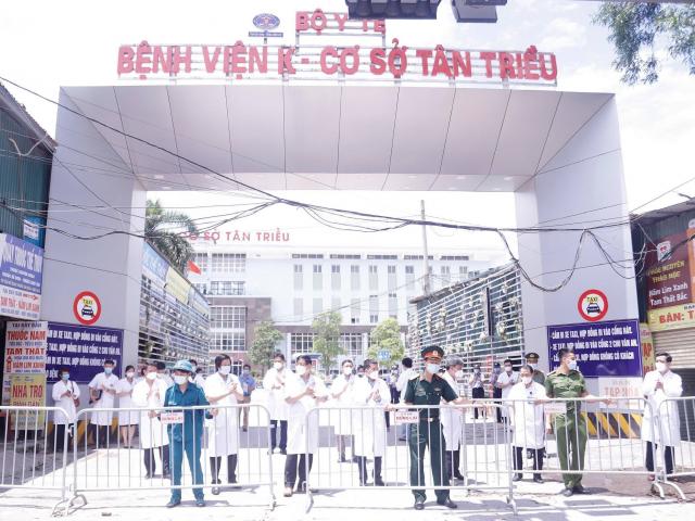 Bệnh viện K cơ sở Tân Triều kết thúc thời gian cách ly y tế - 1