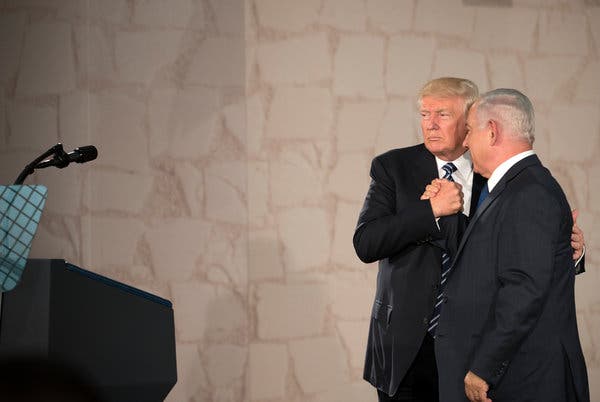 Sau khi ông Donald Trump đắc cử vào
năm 2016, ông Netanyahu đã tìm thấy một đồng minh trong Nhà Trắng:
Ảnh: The New York Times