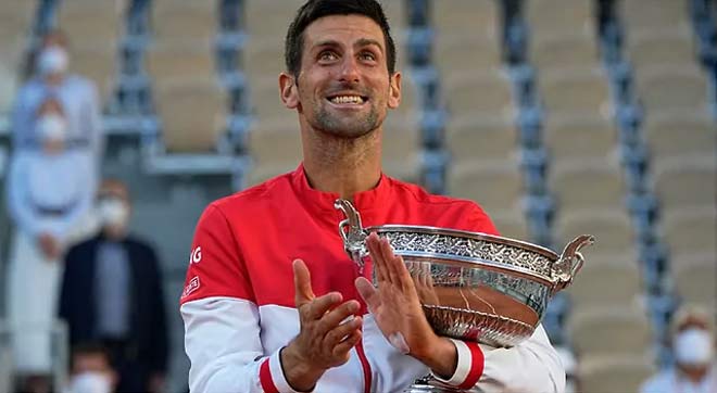 Djokovic vượt mốc 123 triệu euro tiền thưởng trong sự nghiệp sau khi vừa vô địch Roland Garros 2021