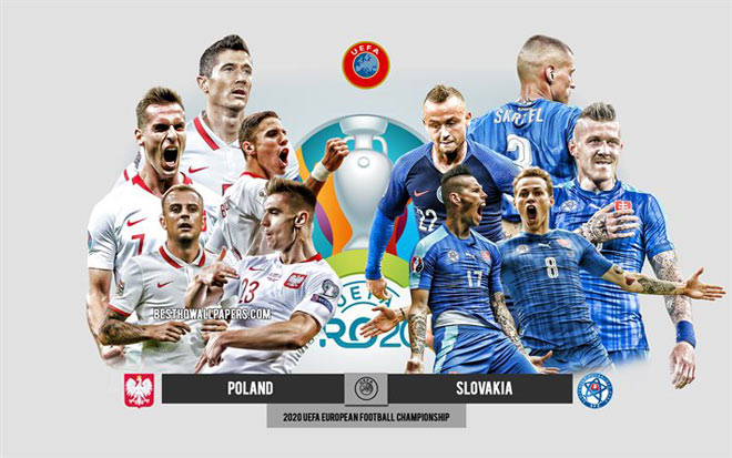 ĐT Ba Lan với "trọng pháo" Robert Lewandowski được đánh giá nhỉnh hơn đối thủ Slovakia