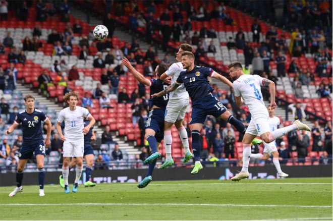 Trực tiếp bóng đá Scotland - CH Séc: Ghi công người hùng Patrik Schick (EURO 2020) (Hết giờ) - 4
