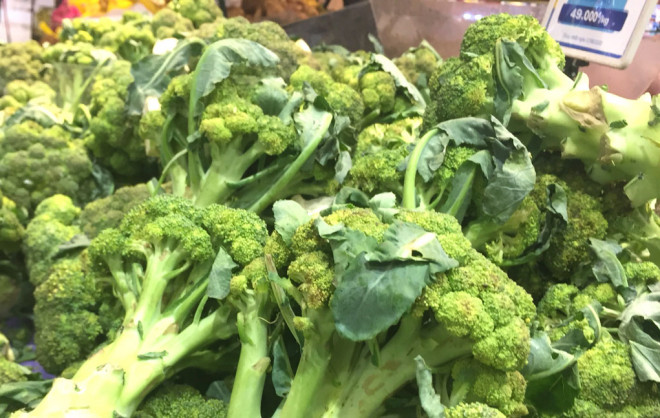 Bông cải xanh có thể giúp nâng cao sức khỏe tim mạch. Ảnh: NHẬT LINH