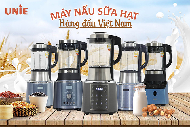 Máy làm sữa hạt Unie V3, V6, V6s được "săn lùng"
