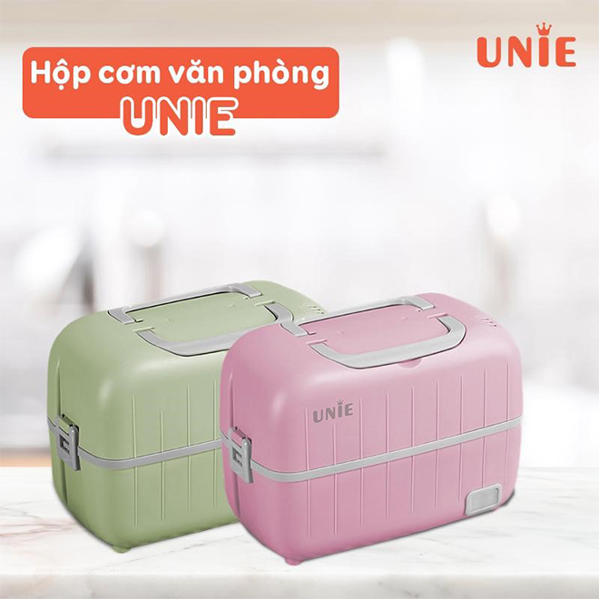 Nấu cơm, chế biến thực phẩm bằng hộp cơm Unie