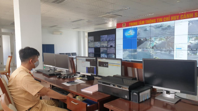 CSGT Công an TP Đà Nẵng khẳng định không bao giờ gọi điện đến người vi phạm để yêu cầu chuyển khoản tiền phạt