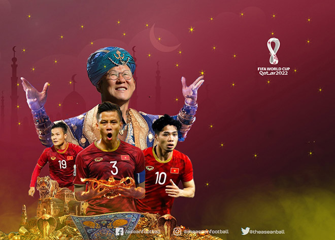 "Thần đèn" Park Hang Seo đưa ĐT Việt Nam vào vòng loại 3 World Cup 2022.