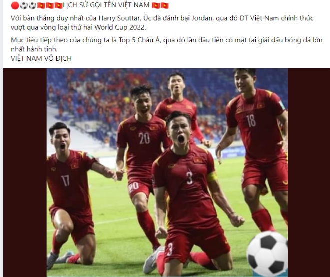 ĐT Australia gián tiếp giúp bóng đá Việt Nam lần đầu lọt vào vòng loại cuối cùng World Cup