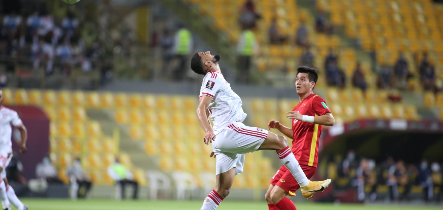 Đội tuyển Việt Nam thua sát nút 2-3 trước đội tuyển UAE đêm 15/6. Ảnh: AFC.com