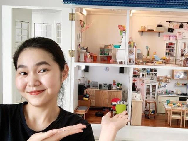 Bạn trẻ - Cuộc sống - "Ngôi nhà tiện nghi" của cô bạn 9x khiến mọi người trầm trồ ngỡ như thật