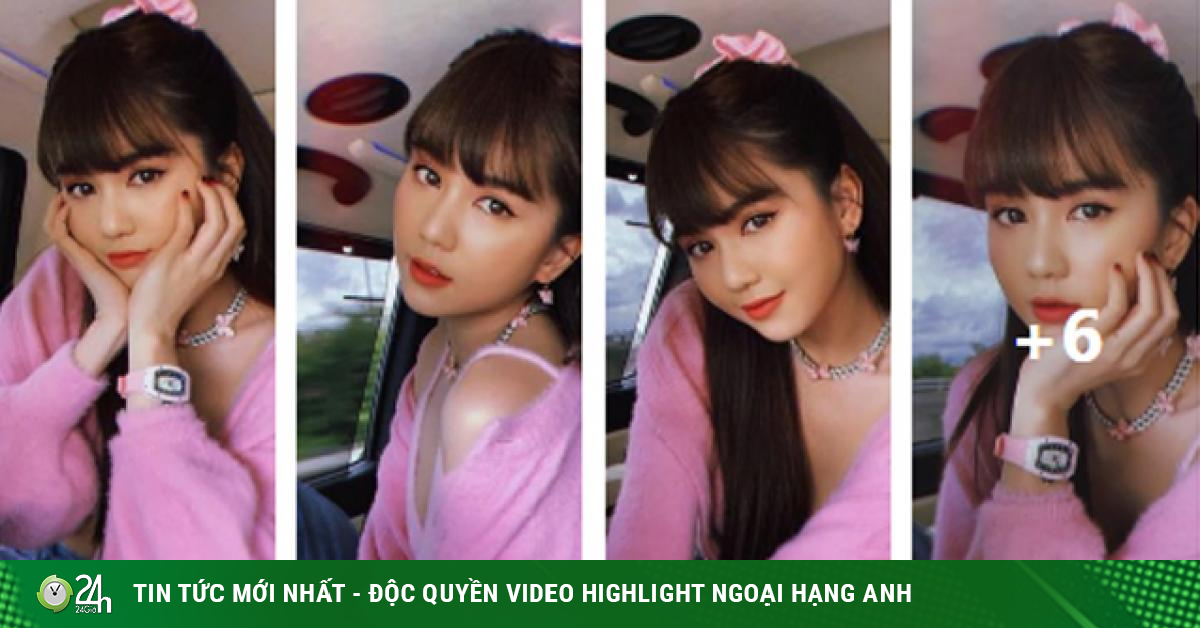 Sau khi chúc mừng tuyển VN, Ngọc Trinh lại là tâm điểm chú ý