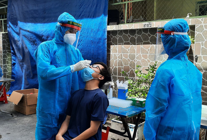 TP.HCM hiện đứng thứ 3 cả nước về số ca COVID-19 cộng đồng trong đợt dịch này.