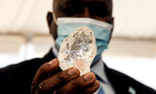 Viên kim cương thô khổng lồ&nbsp;lớn thứ ba thế giới.