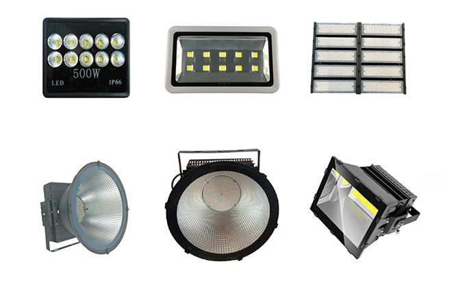 Kiểu dáng đèn pha LED 500w độc quyền HALEDCO