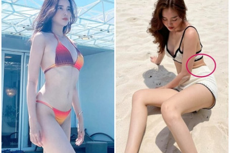 Ninh Dương Lan Ngọc, Cao Thái Hà diện bikini khoe body