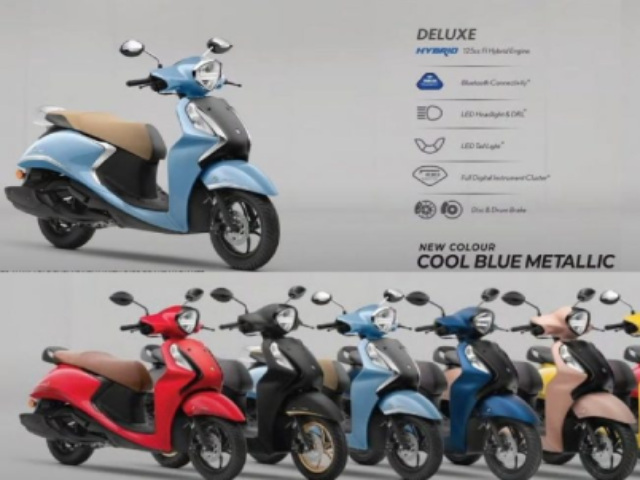 Xe máy - Xe đạp - Xe ga 2021 Yamaha Fascino 125 Fi Hybrid trình diện, giá cực rẻ 22,6 triệu đồng