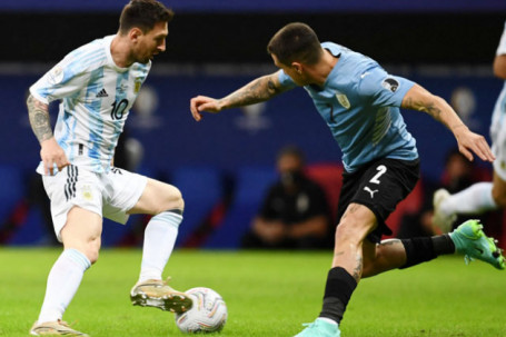 Trực tiếp bóng đá Argentina - Uruguay: Kịch tính những phút cuối (Copa America) (Hết giờ)