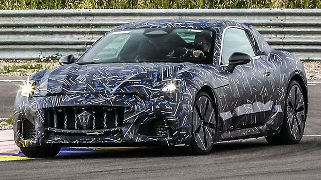 Maserati GranTurismo mới lộ ảnh trên đường thử - 1
