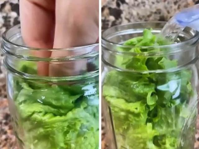 Ẩm thực - Blogger ẩm thực người Mỹ chia sẻ bí quyết giữ xà lách tươi xanh suốt 1 tháng trong tủ lạnh