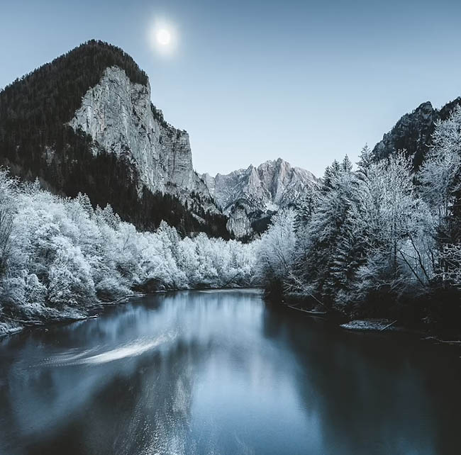 7. Gabor đã chụp lại cảnh tượng thanh bình này trong vườn quốc gia Gesause của Áo, rộng 12.000 ha ở bang miền núi Styria.

