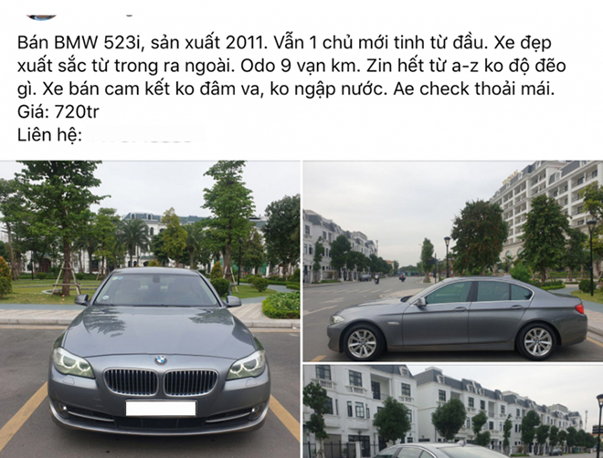 Trong tay 700 triệu đồng có nên mua BMW 523i đời 2011