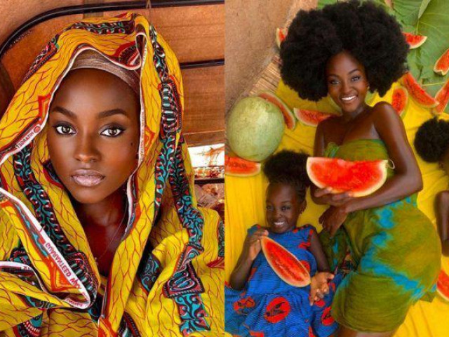 Bạn trẻ - Cuộc sống - Mẹ đơn thân 2 con có nhan sắc vạn người mê, được ví như "búp bê sống"