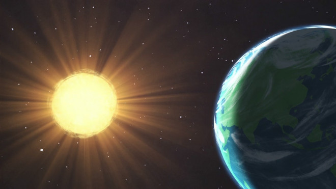 Trái Đất và Mặt Trời liên tục trao đổi năng lượng - Ảnh: NASA