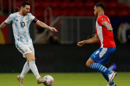 Video Argentina - Paraguay: 10 phút bùng nổ, xây chắc ngôi đầu (Copa America)