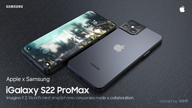 Ngỡ ngàng ý tưởng iGalaxy S22 Pro max chấp tất - 3