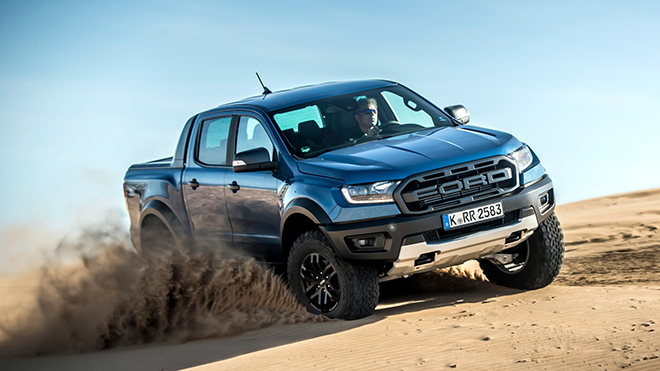 Giá xe Ford Ranger Raptor lăn bánh tháng 6/2021