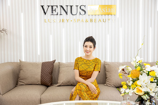 Một ngày làm đẹp của Á hậu Huyền My tại Venus by Asian - 7