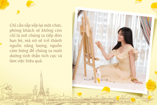 Thử thách để ở nhà chống dịch thêm thú vị: “Makeover” ngôi nhà cực đơn giản cùng “nàng Mây” Khánh Vân! - 1