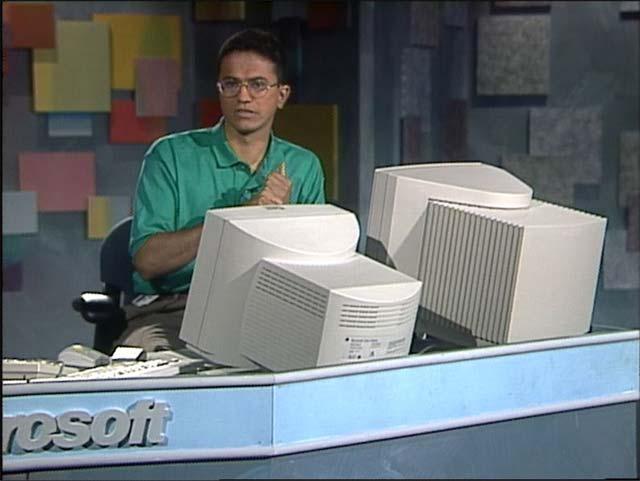 Satya Nadella thời kì mới gia nhập Microsoft.