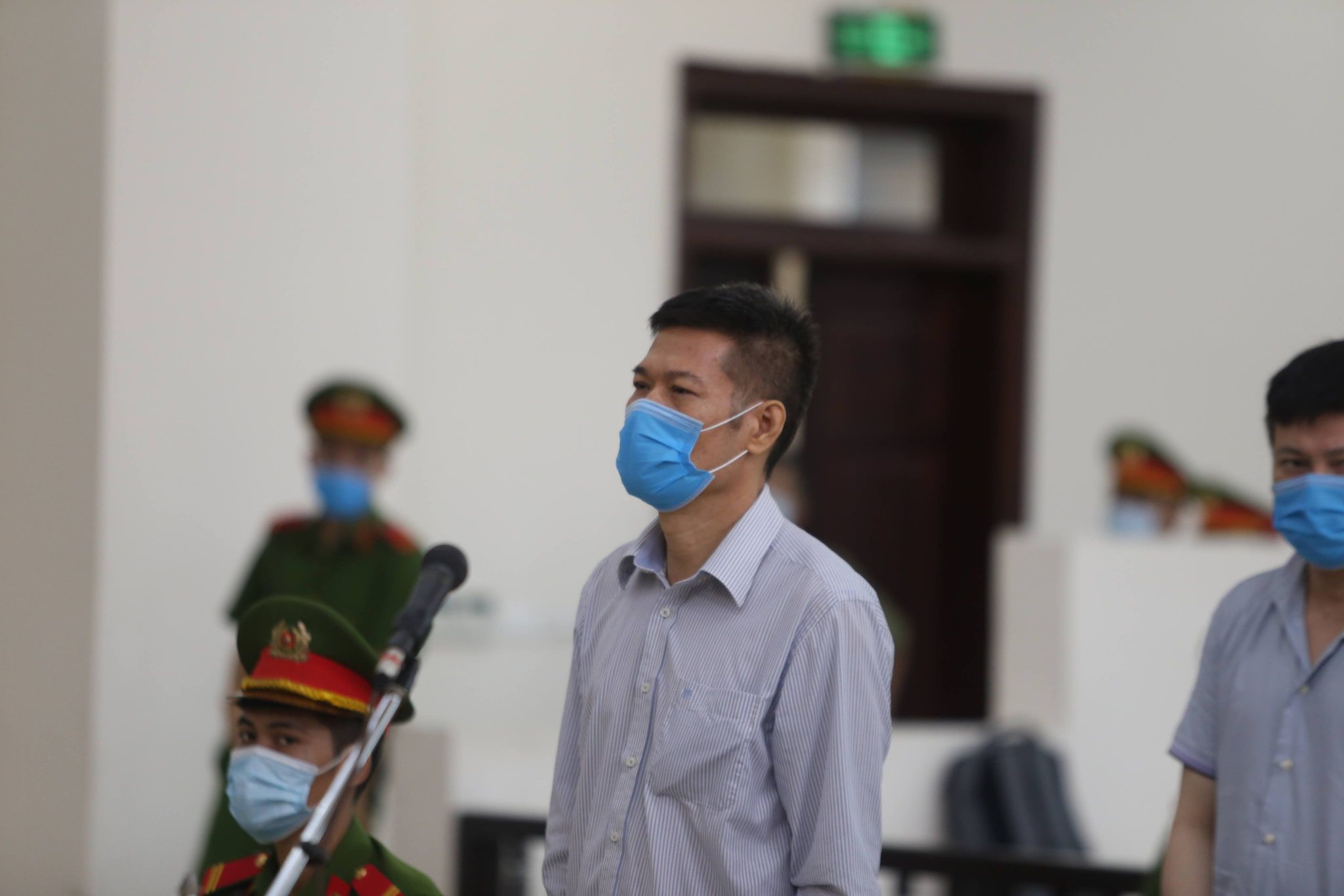 Bị cáo Nguyễn Nhật Cảm tại phiên xét xử.