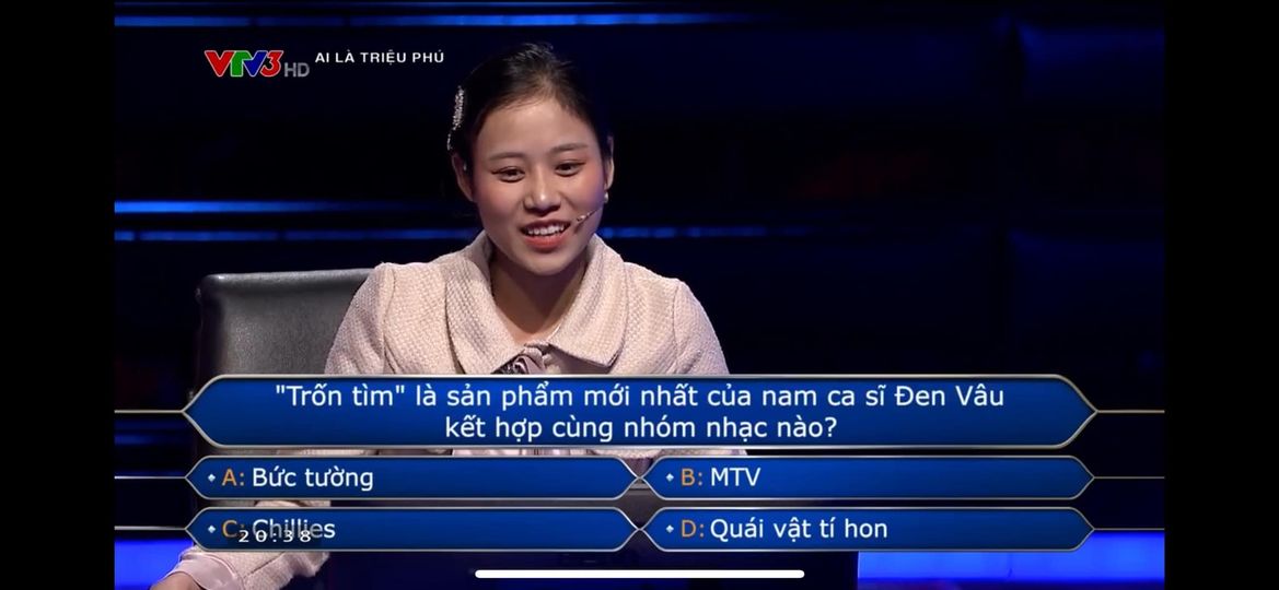 Nữ diễn viên Phương Anh gặp khó khăn ở câu số 7&nbsp;