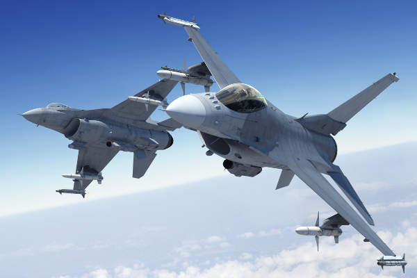 Chiến đấu cơ F-16V của Mỹ.