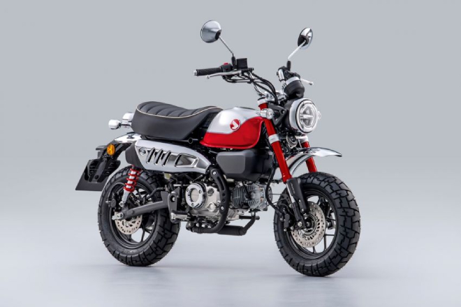 Xế khỉ 2022 Honda Monkey 125 nâng tiêu chuẩn khí thải, mang hộp số lớn hơn - 5