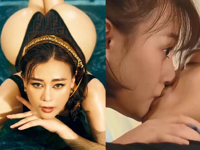 Sao Việt - Nụ hôn gây "sốt" của "siêu vòng ba" trong vũ trụ phim truyền hình VTV